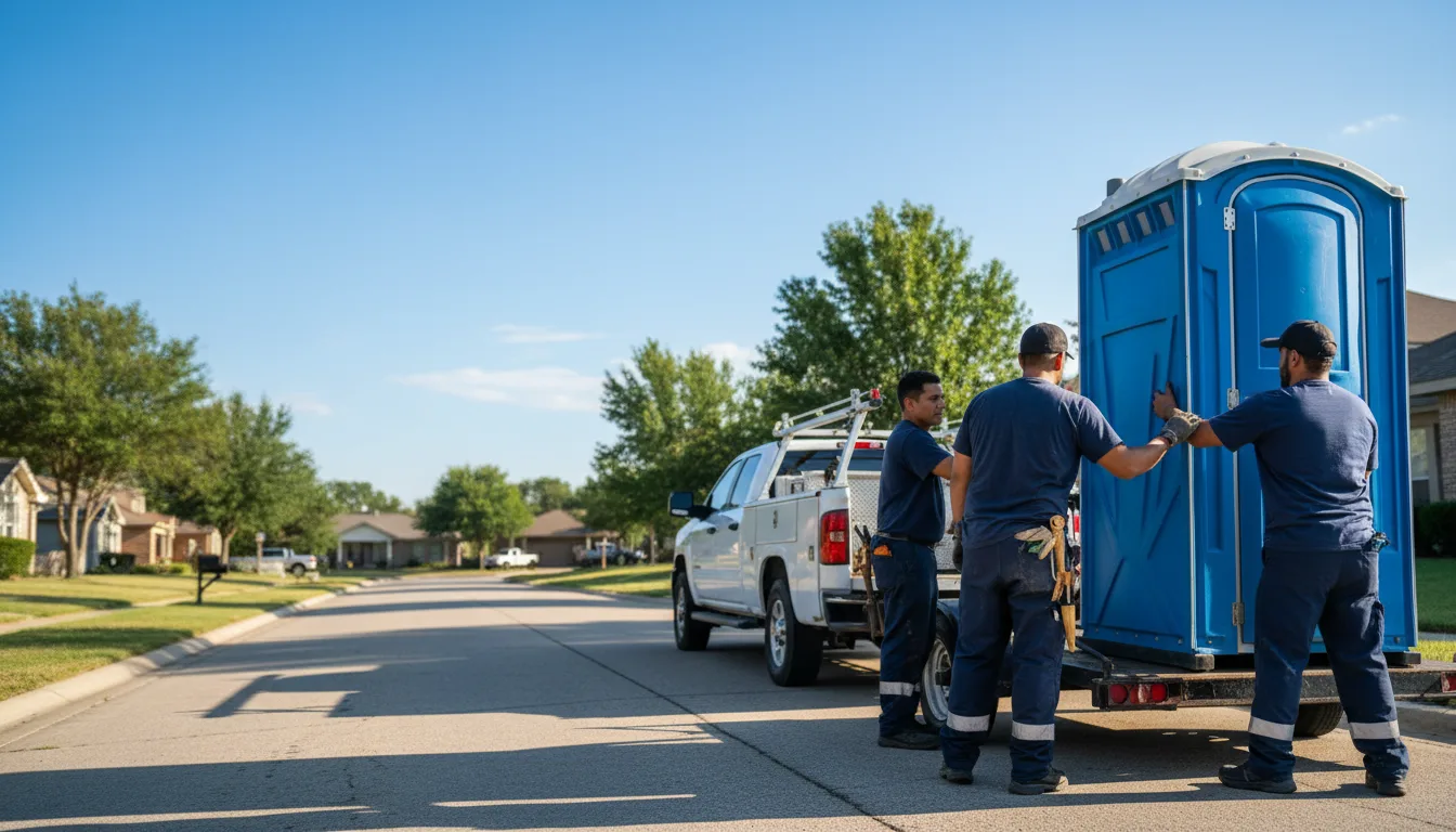 Portable Toilet Rental in Wapanucka, OK near me